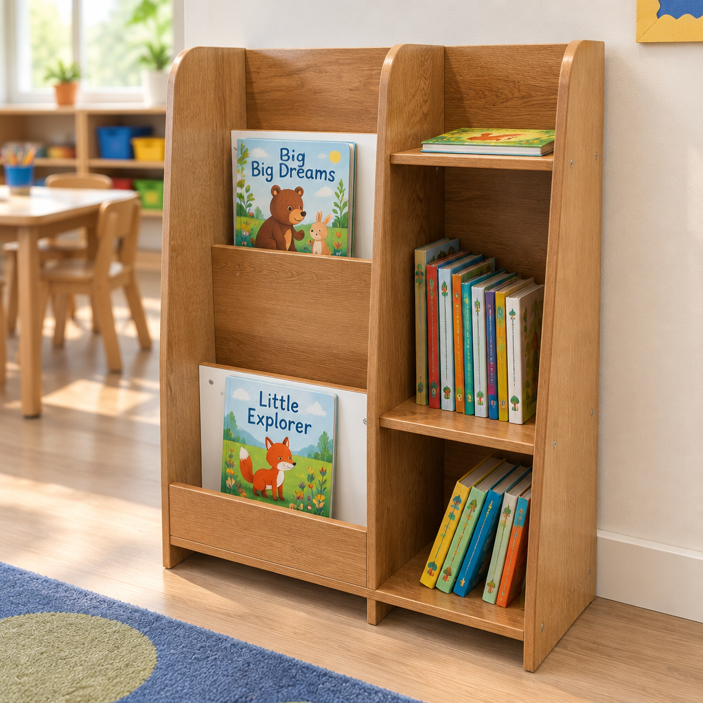 Picture Bookcase / Children's Bookshelf By Miza