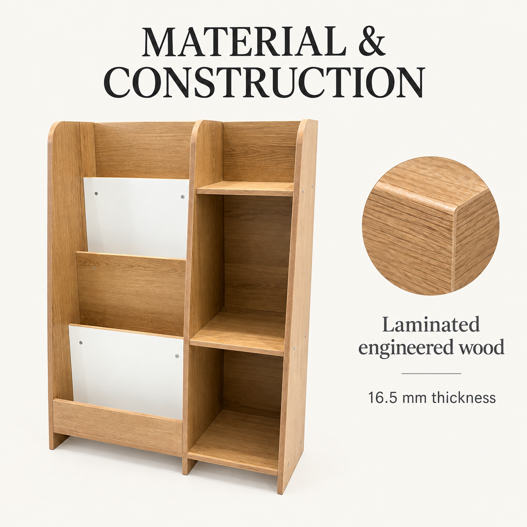 Picture Bookcase / Children's Bookshelf By Miza