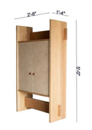 Carter Armoire Console Table By Miza