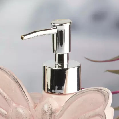 Butterfly Ceramic Soap Dispenser For Bathroom -Random Color-1 PC-BY APT