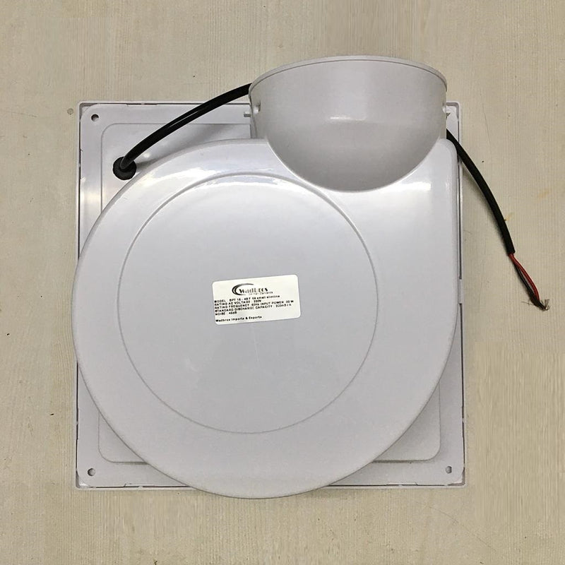 Slimline ( BPT 15 - 43 F 59 ) Ventilation/Exhaust Fan In White By Wadbros