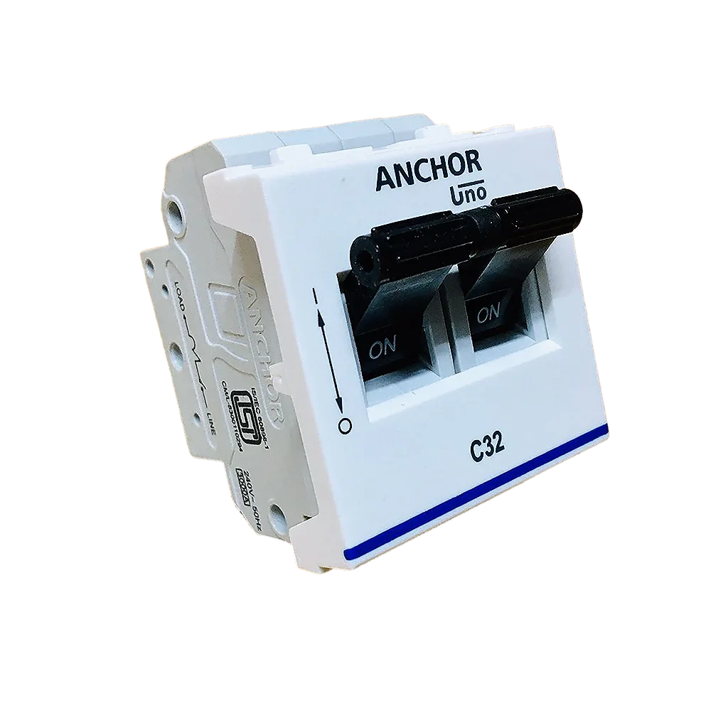 Anchor Penta Modular UNO DP Mini MCB ( C ) Series 3 kA - 1 Pc