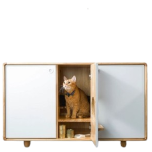 Extra-Large Litter Box Enclosure For Pets By Miza
