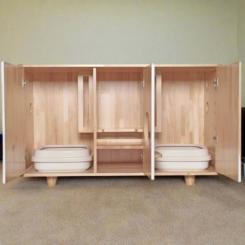 Extra-Large Litter Box Enclosure For Pets By Miza