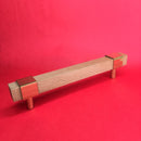 Stylish Modern Wooden Door Handle & Drawer Handle With Gold Antique Brass 1PC By MUC