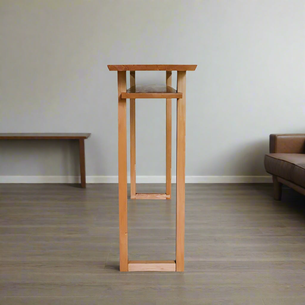 The Custom Classic Japanese Console Table - (Narrow & Modern) By Miza