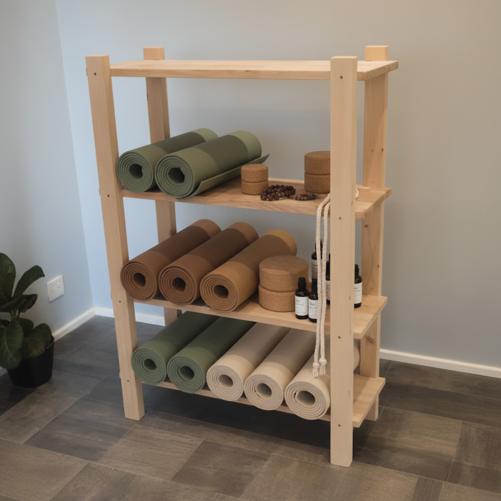 4 TIER Storage Rack For Gym / Home By Miza