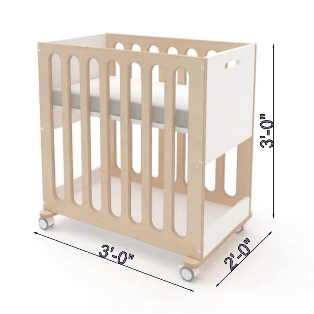 2 In 1 Crib System For Kids By Miza