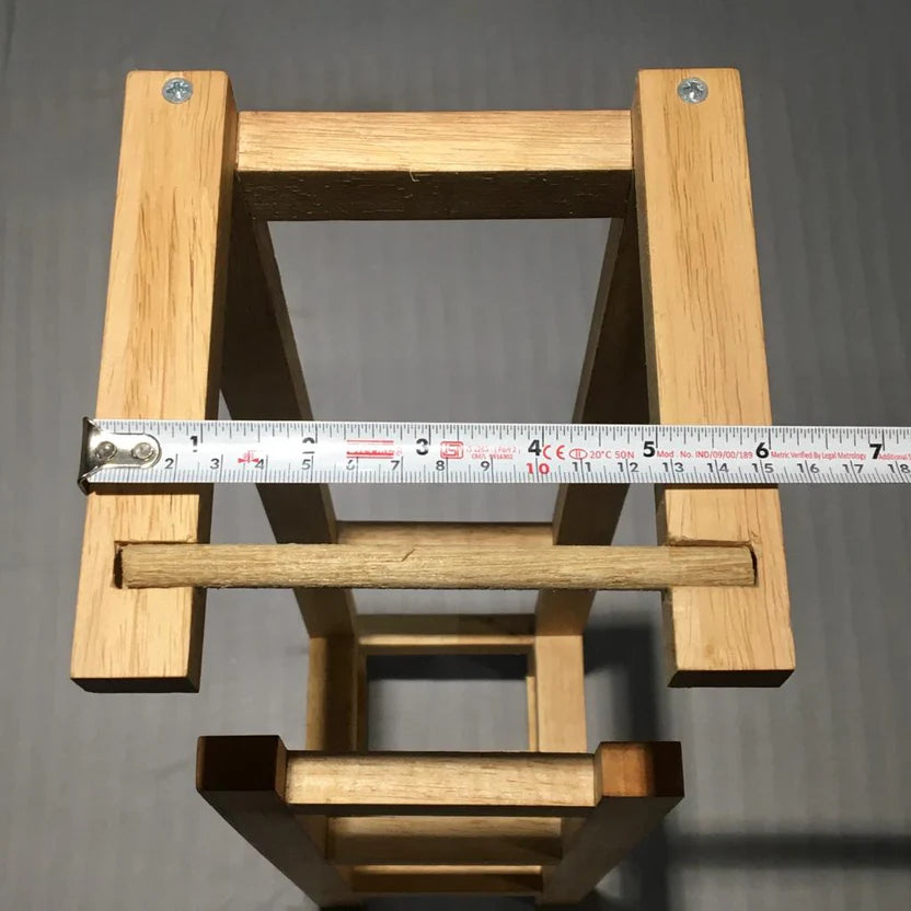 Stylish Wooden Toilet Paper Holder Rack By Miza