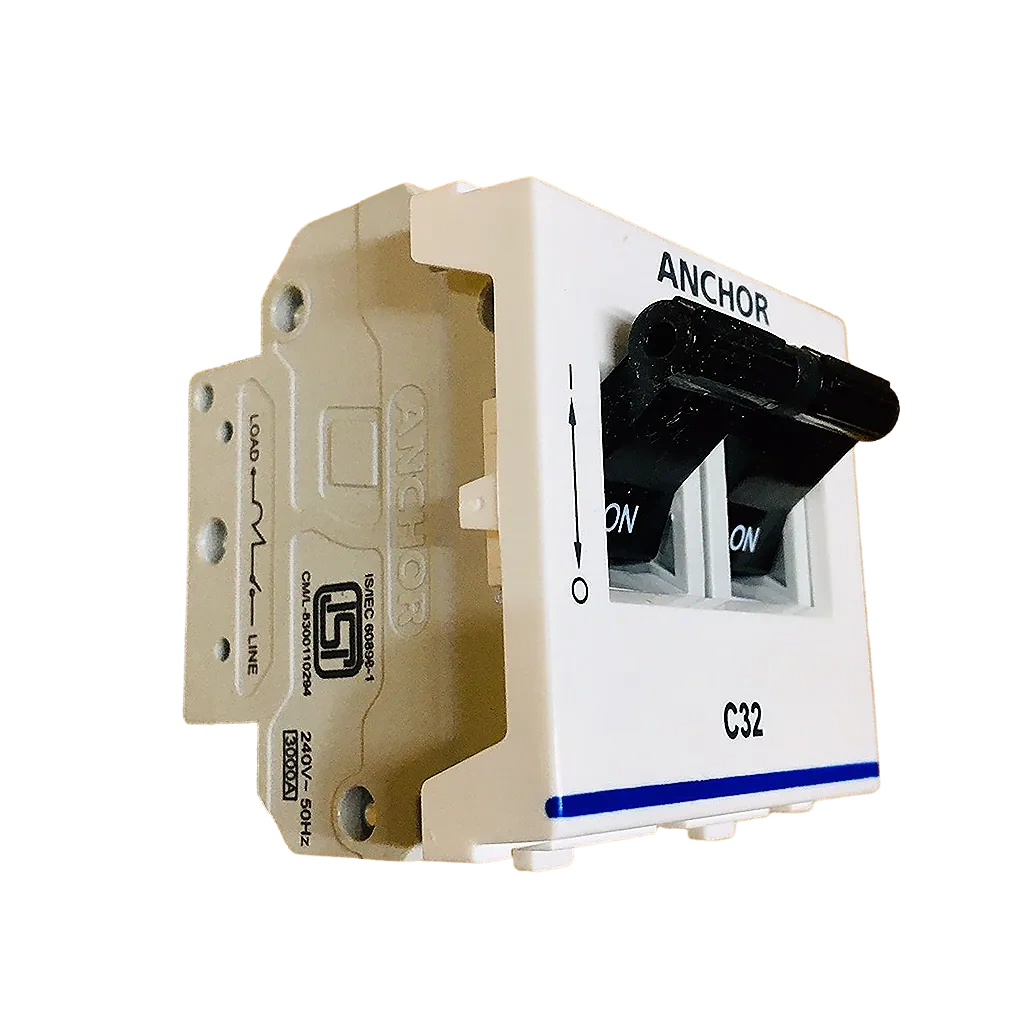 Anchor Penta Modular UNO DP Mini MCB ( C ) Series 3 kA - 1 Pc
