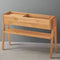 Solid Wood Sofa Side Cabinet / Table, Storage Locker By Miza