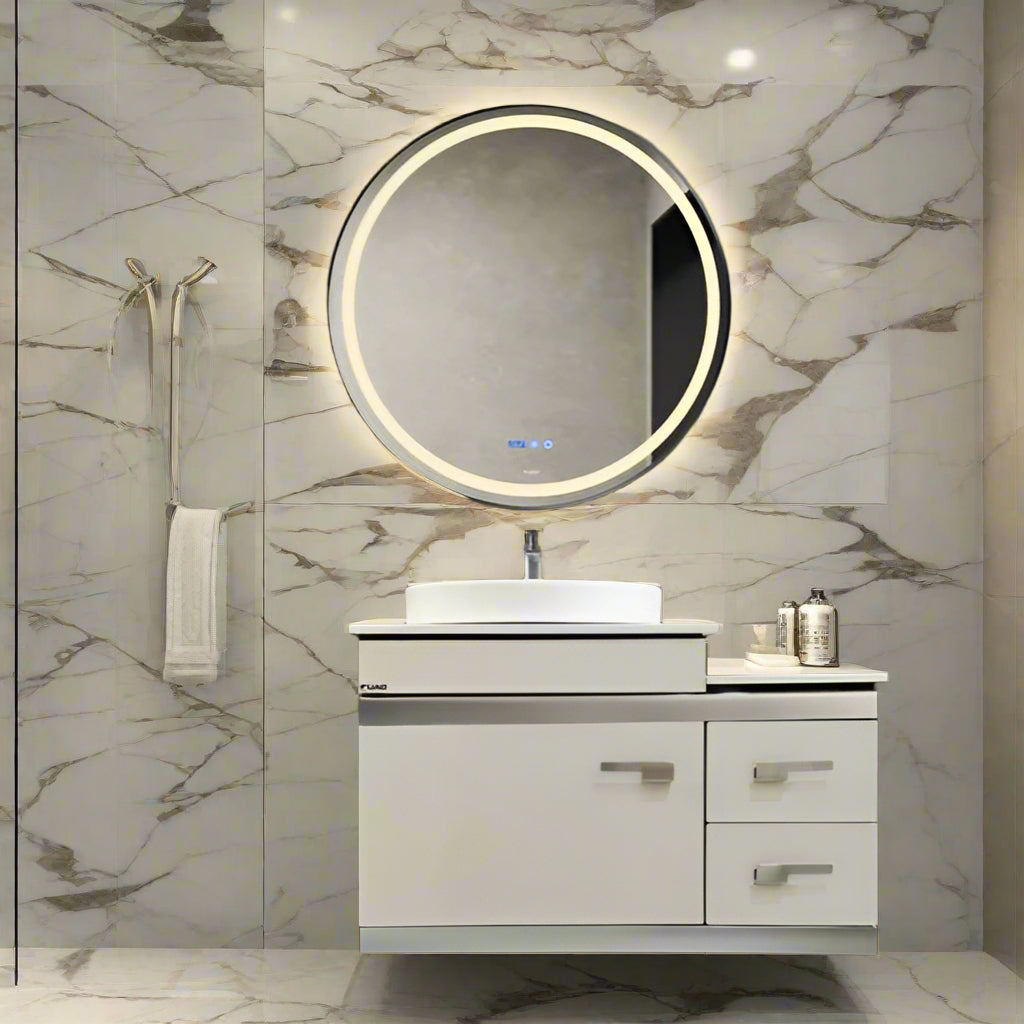 Basico Stainless Steel Bathroom Vanity By Fuao