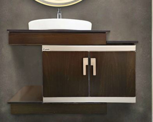 Leda Stainless Steel Bathroom Vanity By Fuao