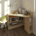 Wall Corner Study Desk For Home / Office By Miza