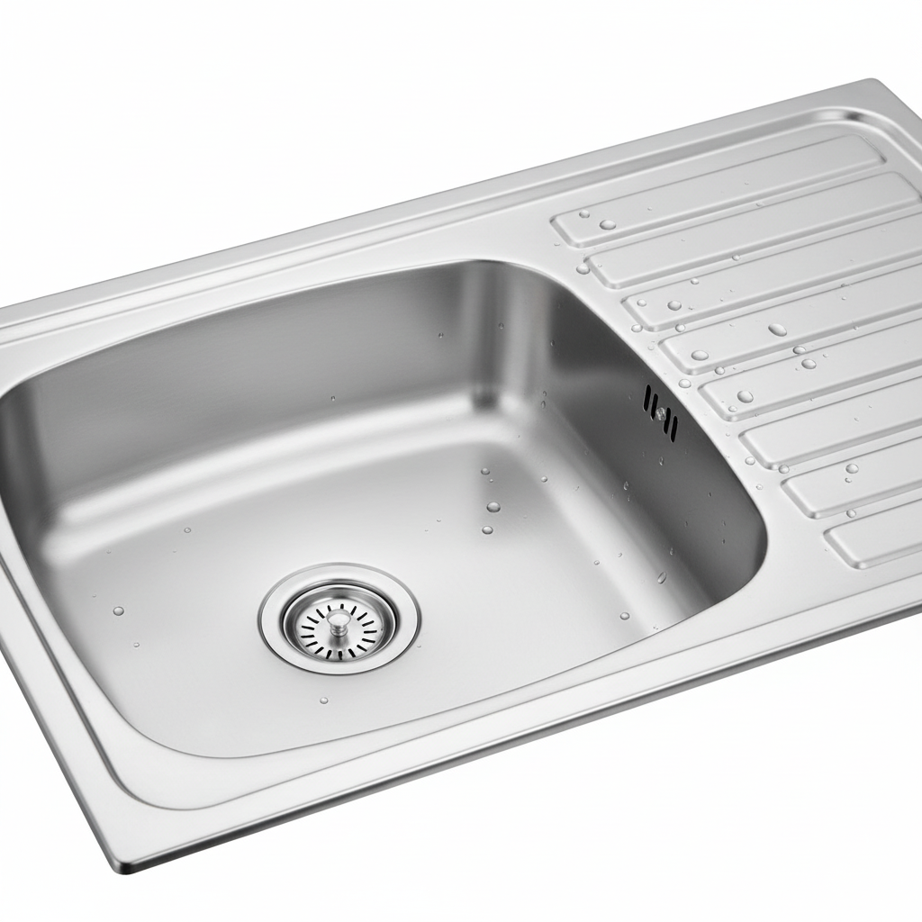 Nirali Elegance Ultra Kitchen Sink | SS 304 Grade | Anti-Scratch, Satin & Glossy | Medium, Big & Large