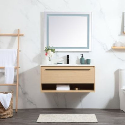Refined Floating Vanity Without Basin By Miza