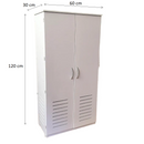 Floor Standing PVC MOP Open Shelf Bathroom Accessories Storage Waterproof Bathroom Cabinet