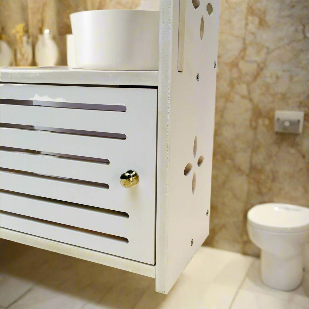 Wall Mounted PVC Waterproof Toilet Tissue Box Wall Hanging Bathroom Cabinets With By Miza