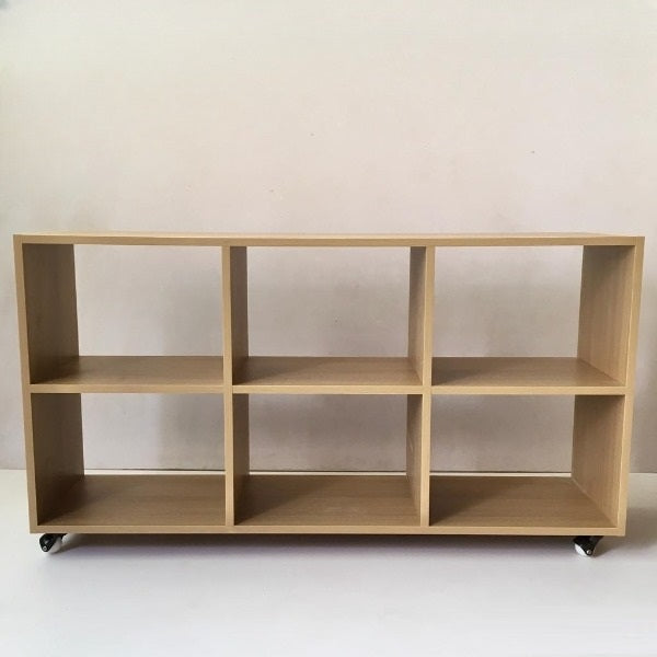 Office Book Rack Side Table Trolley By Miza