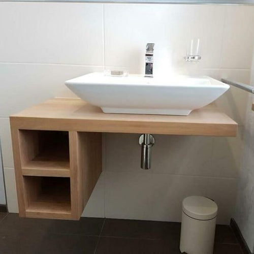 Wooden Floatcraft HDHMR Water Resistant Vanity By Miza