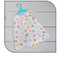 Muslin Frock Zip Frill Cloth For Baby Multi Printed Pack Of 1 By MM
