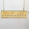 Ceiling Rope Hanging Wooden Clothes Hanger Rack By Miza