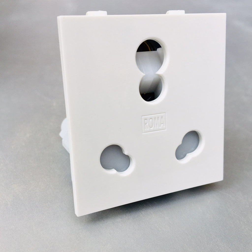 Anchor Penta & Roma Modular 2 Module 20/10 A - Twin Socket - 1 Pc ...