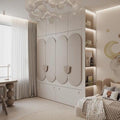 Cloud Panel Kids' Wardrobe with Easy Handles/Storage Wardrobe