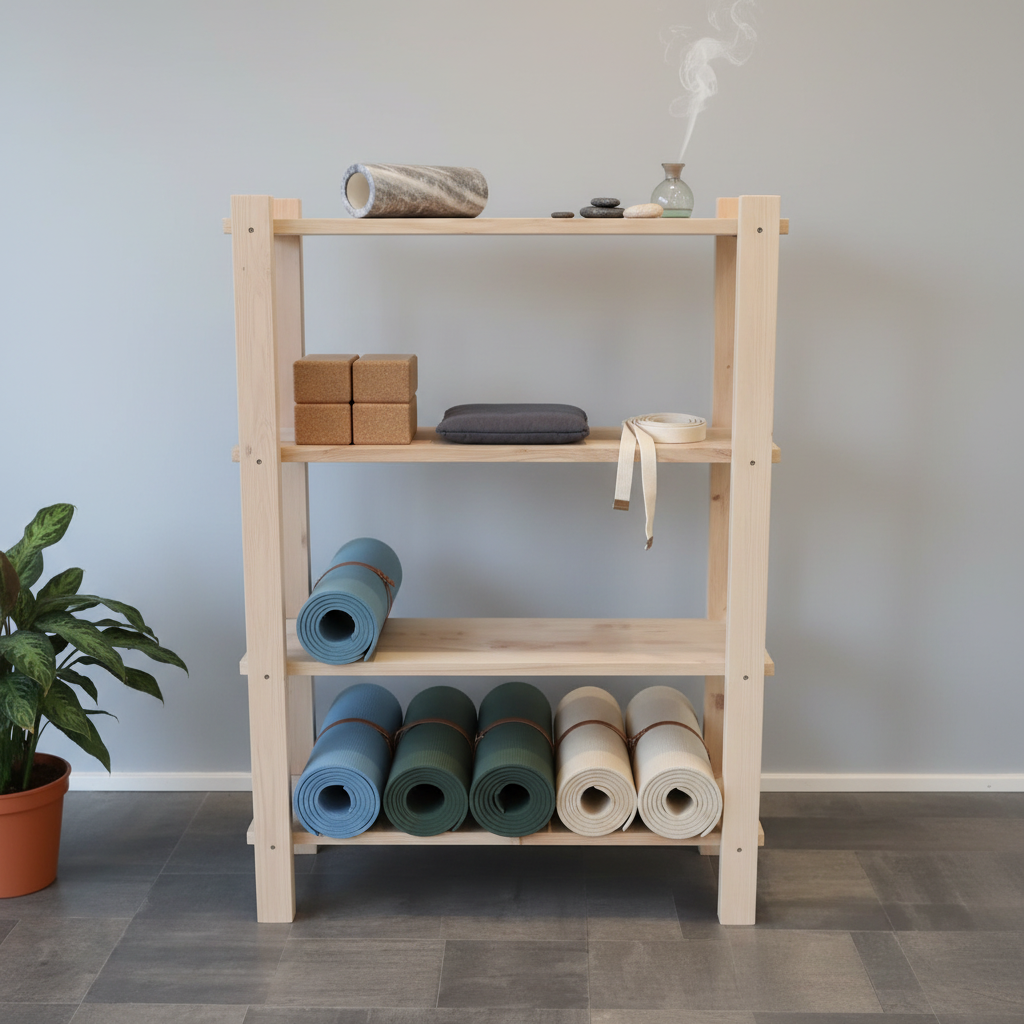 4 TIER Storage Rack For Gym / Home By Miza