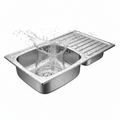 Nirali Elegance Ultra Kitchen Sink | SS 304 Grade | Anti-Scratch, Satin & Glossy | Medium, Big & Large