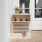 Wooden Dog Crate With End Table By Miza