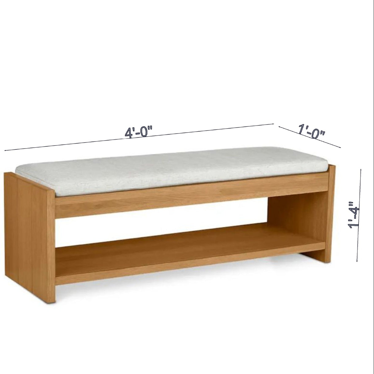 Cassie 56" Bench And Shoe Rack For Hallways, Entryways By Miza