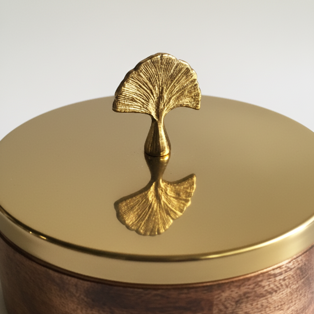 Stylish Wooden & Steel Chapati Roti Box Casserole Container Holder With Tong By Fita