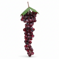 Realistic Artificial Grape Bunch | Lifelike Plastic Decorative Grapes | Home & Party Decor