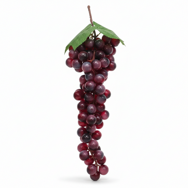 Realistic Artificial Grape Bunch | Lifelike Plastic Decorative Grapes | Home & Party Decor