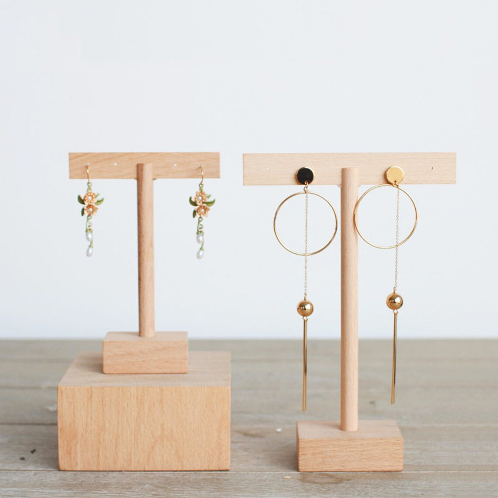 T-Bar Earrings Display Stand By Miza