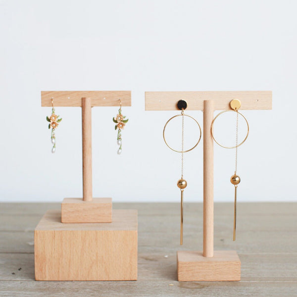 T-Bar Earrings Display Stand By Miza