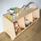 A Toy Cubby Shelf With Wavy Decor By Miza