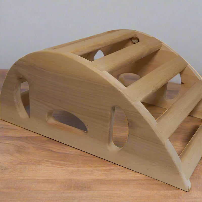 Eco Yoga Wooden Back Bender/Back Stretcher By Miza