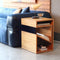 Afrormosia Sofa Side Table For Living Room By Miza