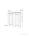 Compact Harmony: Wall-Mounted Puja Shelf With Symbolic Tree Design