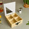 Wooden Tea Box Multipurpose Storage Box Gift Box-Best for Storage-1 PC-BY APT