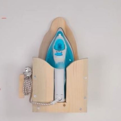 Modern And Minimalist Wooden Iron Holder By Miza