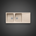 Nirali Kappa LV-2 Kitchen Sink in Quartz