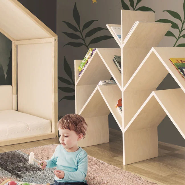 Montessori Bookshelf For Kids By Miza