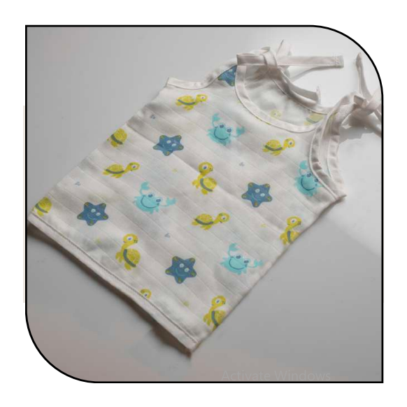 Jabla Knot Type Muslin Cloth For Baby's  Multi Printed  Pack Of 5 By MM