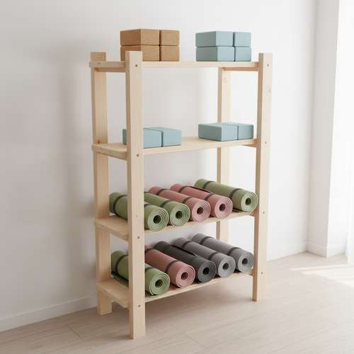 4 TIER Storage Rack For Gym / Home By Miza