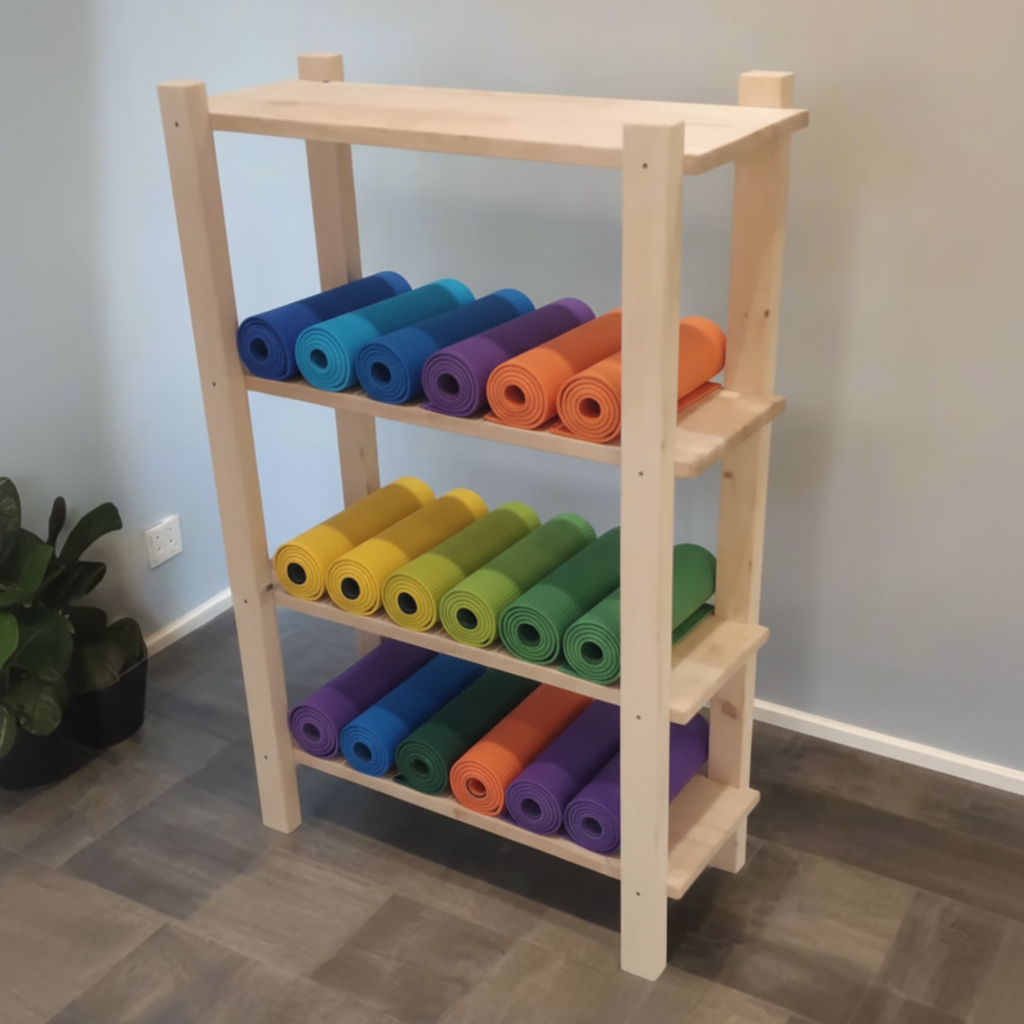 4 TIER Storage Rack For Gym / Home By Miza