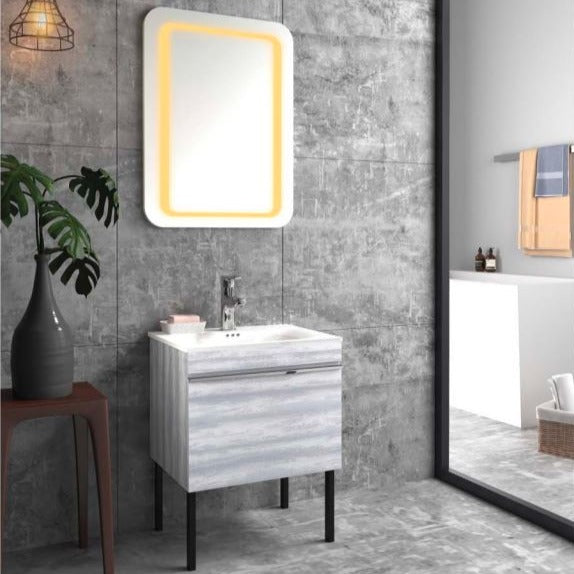 Outline & Metro Floor Standing Washbasin Vanity By TGF