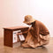 Front Stool / Magazine Holder Rack / Side Table for Living Room / Offices By Miza